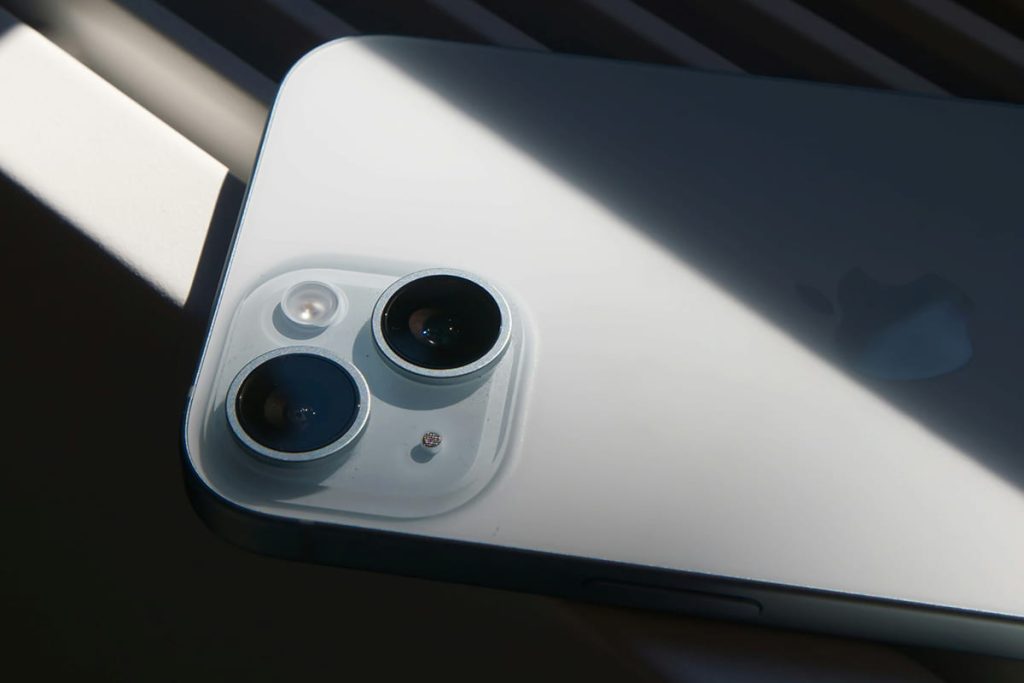 У какого айфона лучшая камера пример iPhone 15