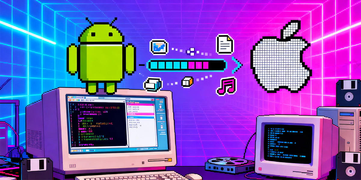 Как перейти с андроида на айфон