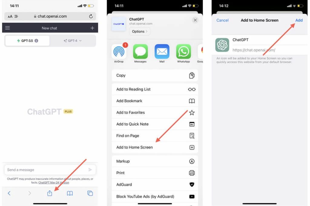 Как скачать чат gpt на айфон альтернативный способ